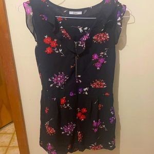 Dex floral romper